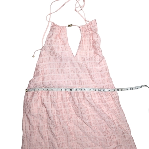Tularosa Julianna Maxi Dress In Blush Pink Stripe Size M - Picture 6 of 10